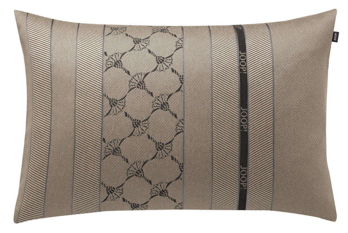 KISSENBEZUG 40/60 cm  - Dunkelgrau/Cappuccino, Design, Textil (40/60cm) - Joop!