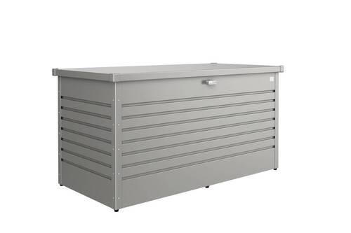 KISSENBOX - Grau, Basics, Metall (160/83/79cm) - Biohort