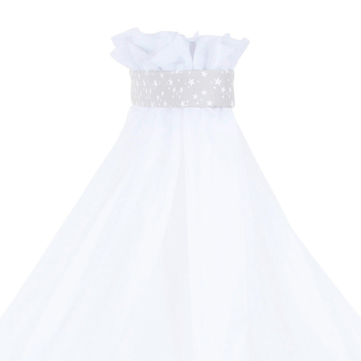 MOSKITONETZ  - Hellgrau, Basics, Textil (310/160/0,1cm) - Babybay