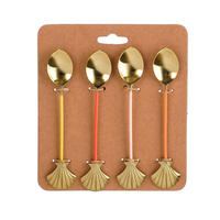 SET KAŠIČICA - pink/žuta, Osnovno, metal (15cm)