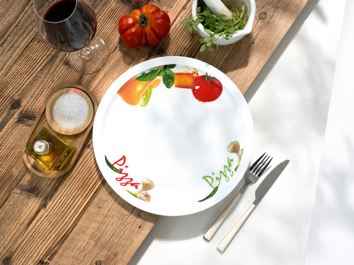 PIZZATELLER Milano Pizza  30 cm   - Multicolor, Basics, Keramik (30cm) - Creatable