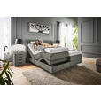 BOXSPRINGBETT 180/200 cm  in Grau  - Grau, KONVENTIONELL, Holz/Textil (180/200cm) - Dieter Knoll