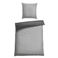 BETTWÄSCHE SILVA Renforcé 155/220 cm  - Grau, Basics, Textil (155/220cm)