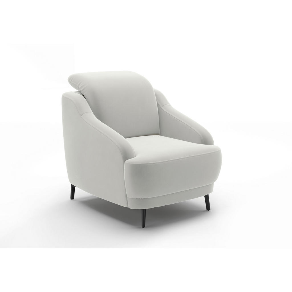 Thumbnail - Sit & More Sessel Blues V, Sand, Textil, 87x93x104 cm, Goldenes M, Oeko-Tex® Standard 100, Made in Europe, DGM-Klimapakt...