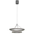 LED-HÄNGELEUCHTE 60/150 cm  - Grau, LIFESTYLE, Metall (60/150cm) - Ambiente