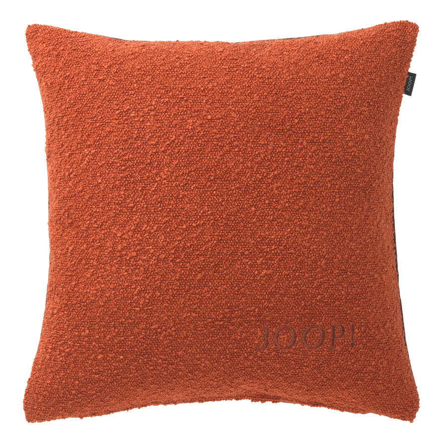 KISSENHÜLLE J!Touch 40/40 cm  - Rotbraun/Rostfarben, Basics, Textil (40/40cm) - Joop!