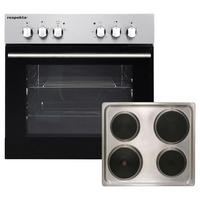 HERDSET EB6000SETIXN  - Edelstahlfarben, Trend, Metall (59,5/62/55,7cm) - Respekta