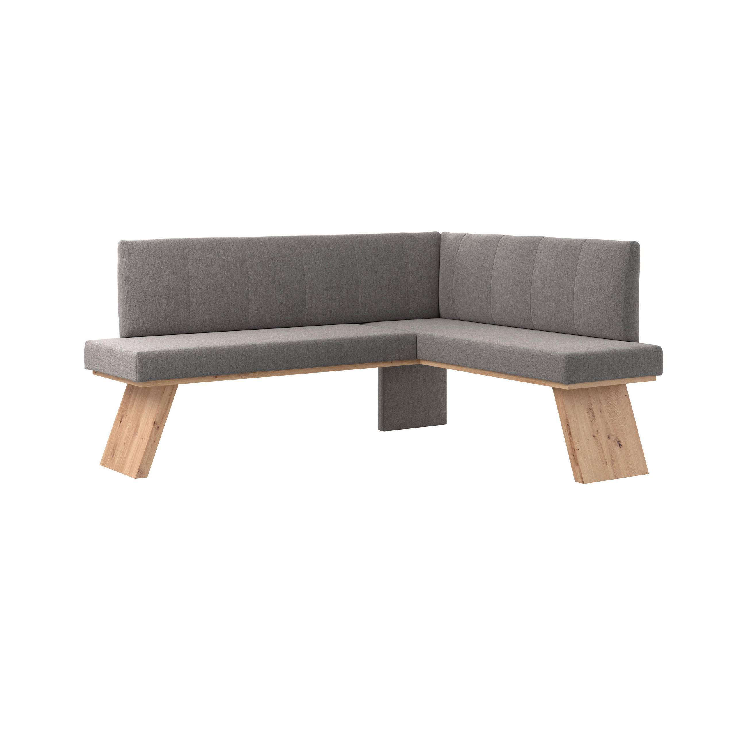 Livetastic Eckbank Dunkelgrau 185x150 cm