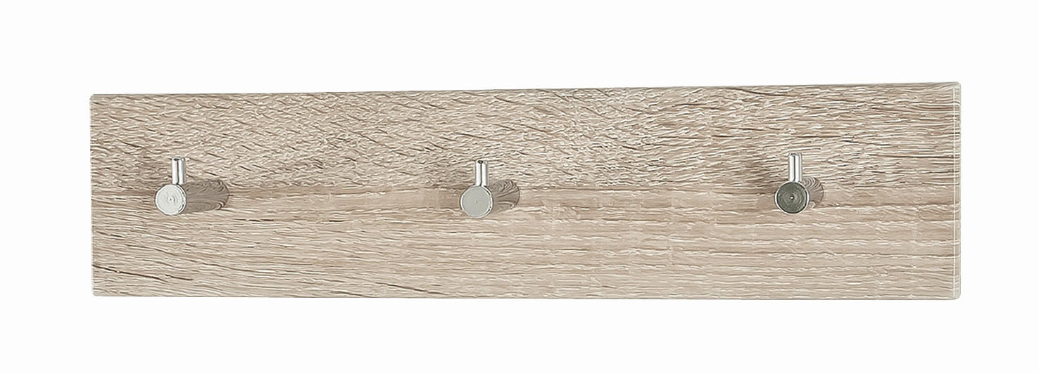 HAKENLEISTE  in Eichefarben  - Eichefarben, Basics, Holzwerkstoff (34/8/5cm) - Carryhome