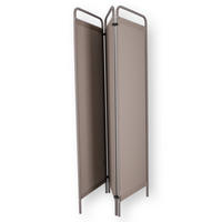 SICHTSCHUTZ - Taupe, KONVENTIONELL, Kunststoff/Metall (50-150/163cm) - FIAM