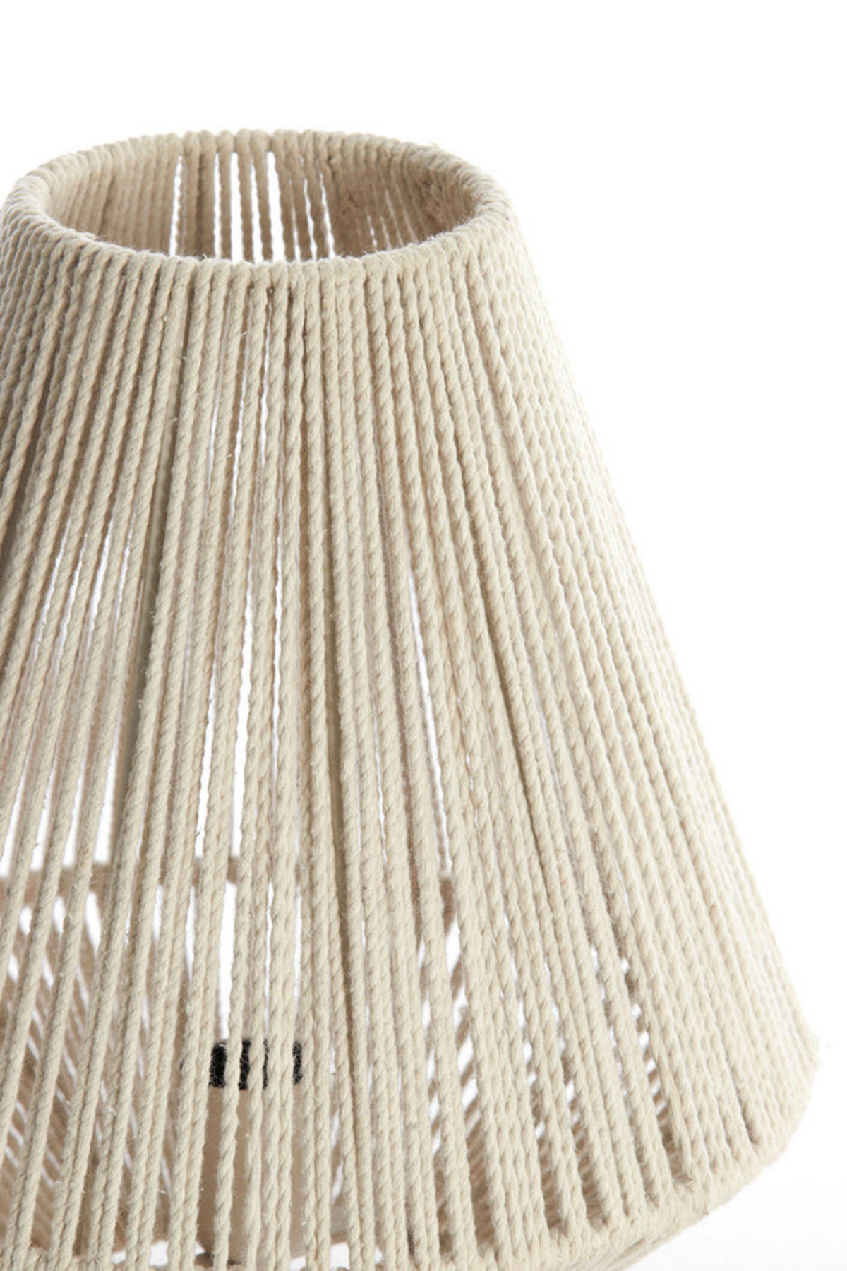 TISCHLEUCHTE Felida 28/32 cm   - Creme, Basics, Textil/Metall (28/32cm) - Light & Living