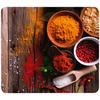 HERDABDECKPLATTE 53870100  - Currygelb/Dunkelbraun, Design, Glas/Kunststoff (56/0,5/50cm) - Wenko