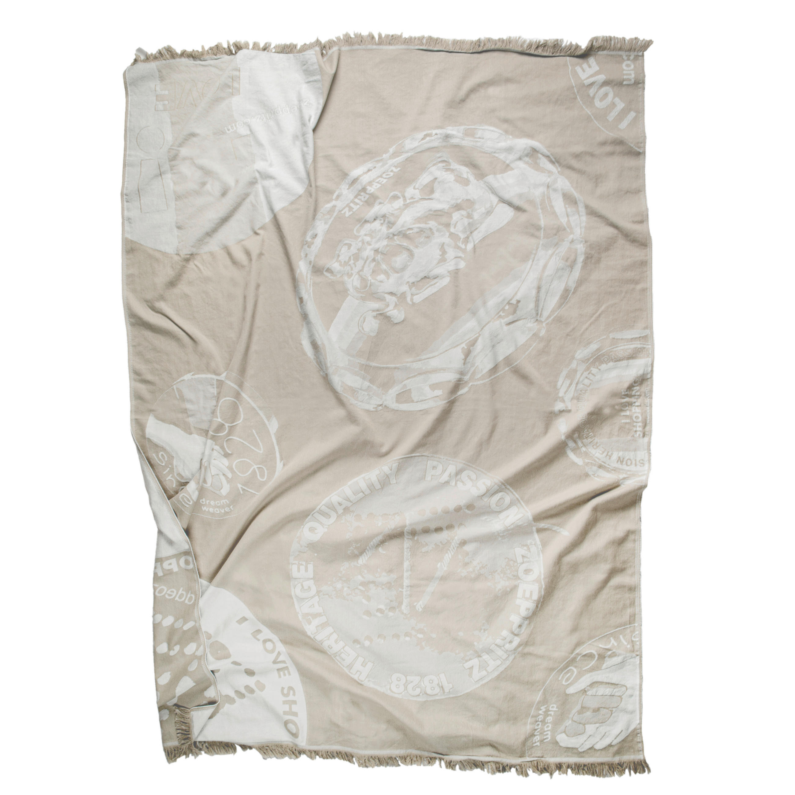 WOHNDECKE 150/200 cm  - Beige/Naturfarben, Basics, Textil (150/200cm) - Zoeppritz