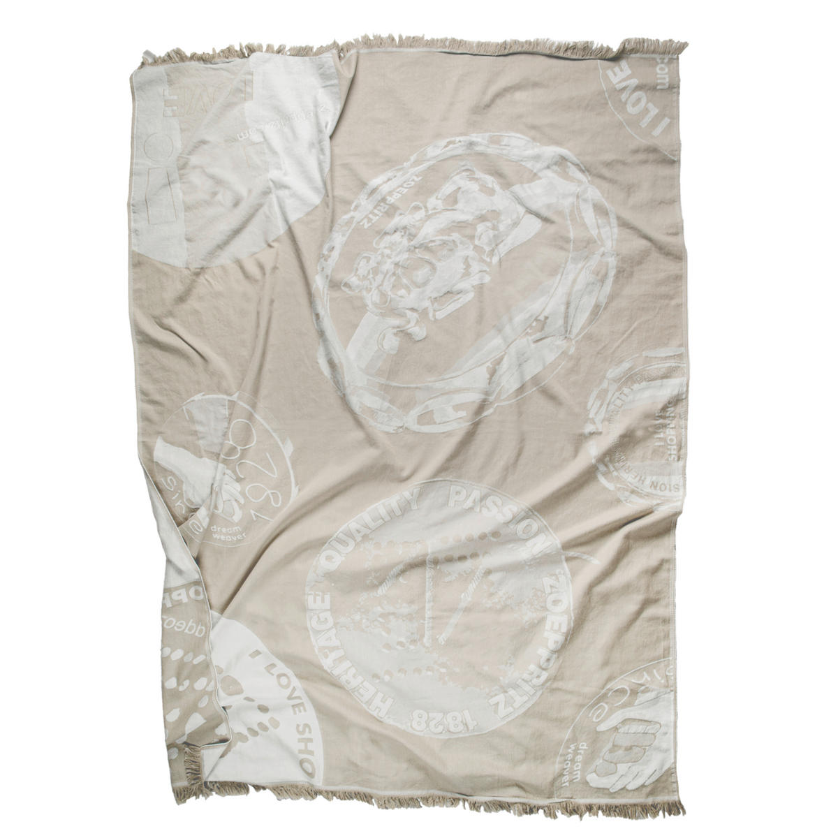 WOHNDECKE 150/200 cm  - Beige/Naturfarben, Basics, Textil (150/200cm) - Zoeppritz