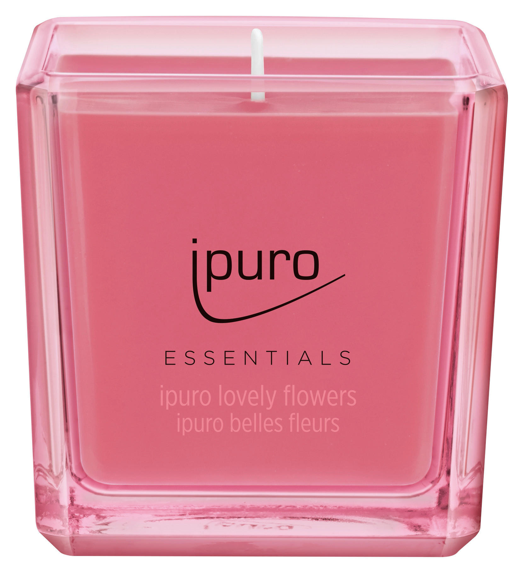 DOFTLJUS ros  - pink/rosa, Basics, glas (6,9/6,9/6,9cm) - Ipuro