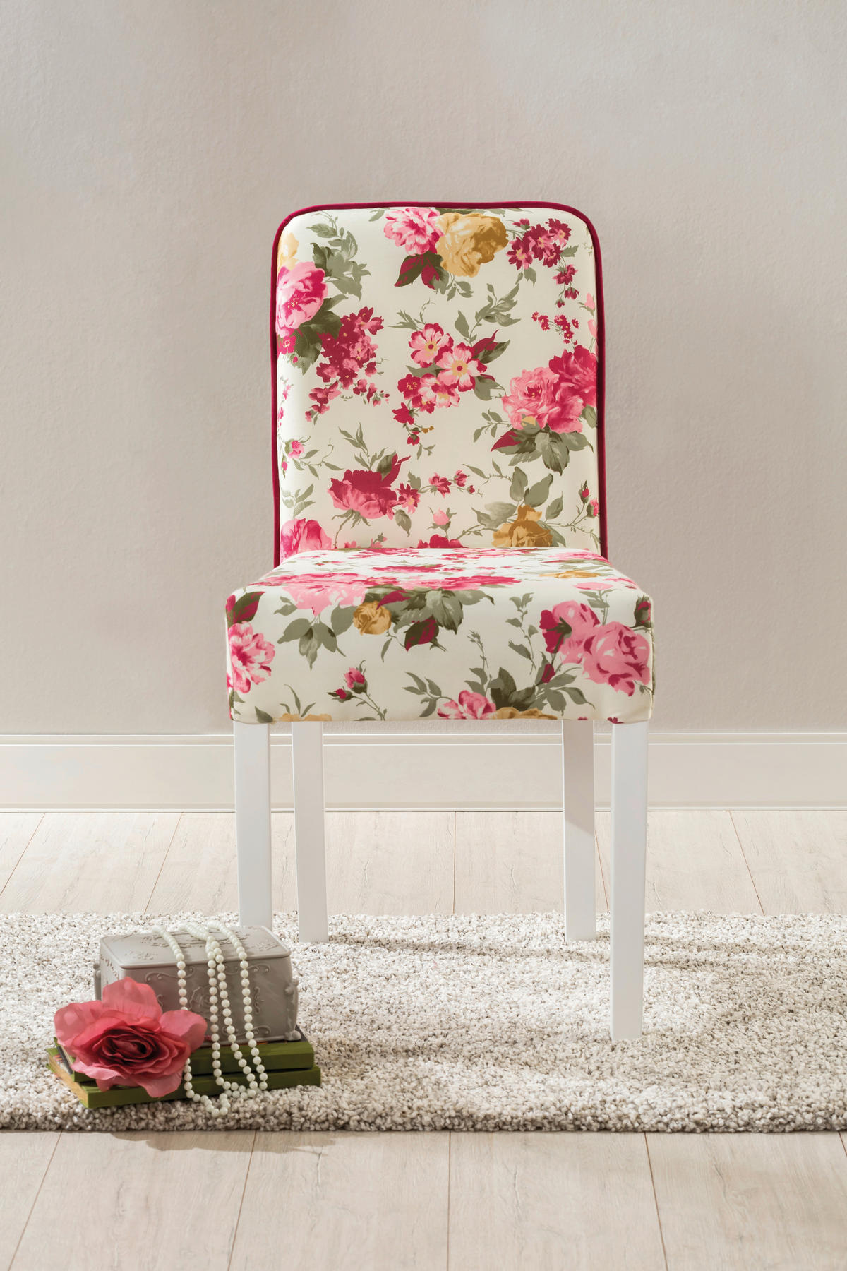 SCAUN PENTRU COPII - verde deschis/roz aprins, Basics, textil (44/87/49cm) - Cilek