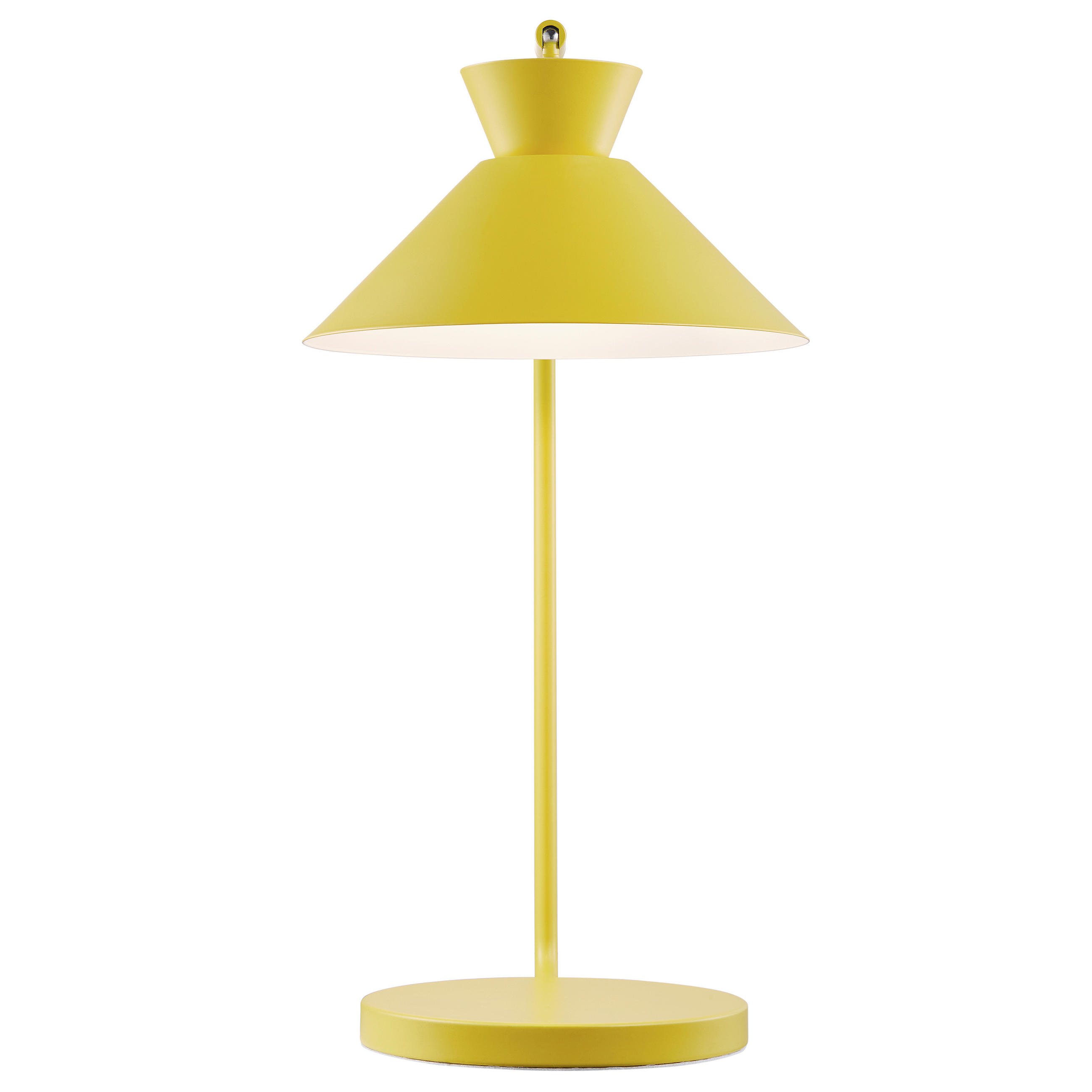 TISCHLEUCHTE Dial 25/51 cm   - Gelb, KONVENTIONELL, Metall (25/51cm) - Nordlux
