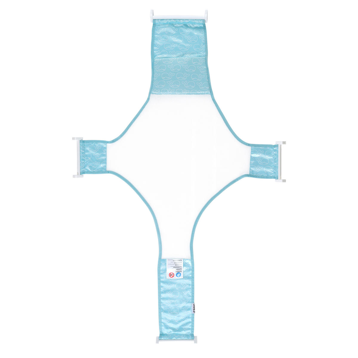 BADEWANNENEINSATZ  - Pastellblau/Weiß, Basics, Kunststoff (64/100cm) - Reer