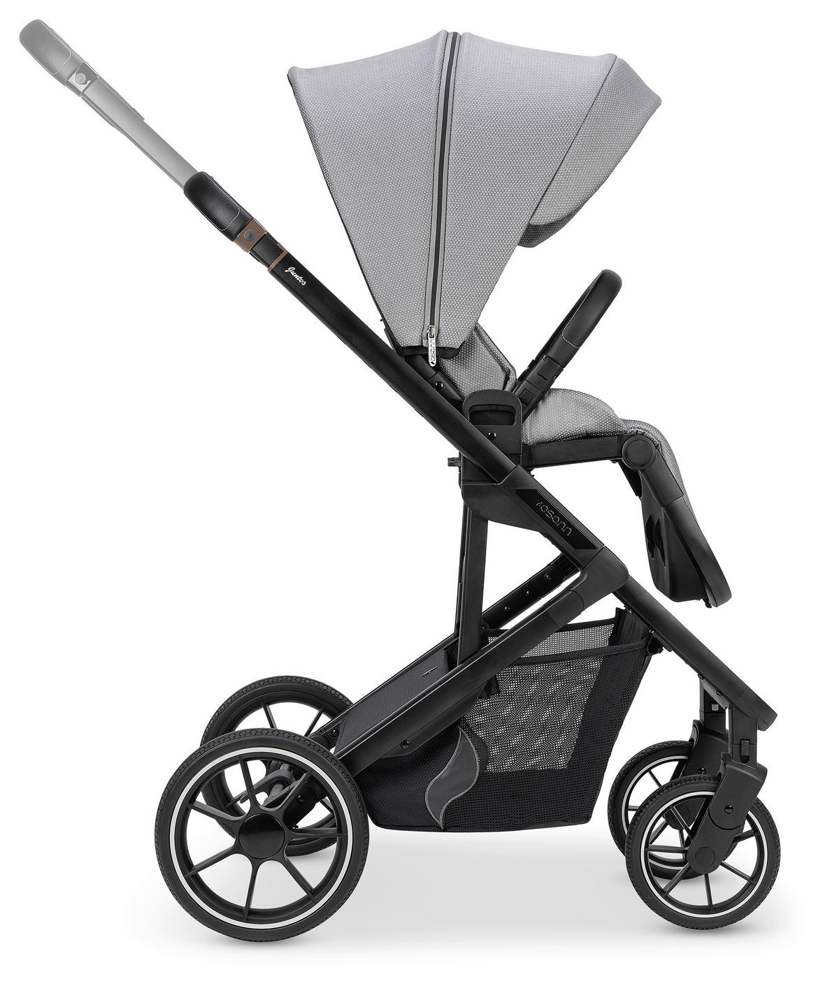 KOMBIKINDERWAGEN  Juntos  Rock  - Hellgrau, Basics (84/97,5/53,5cm) - Osann