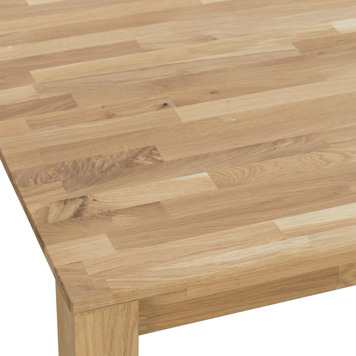 ESSTISCH in Holz 140 (200)/90/75 cm  - Wildeiche, Natur, Holz (140 (200)/90/75cm) - Livetastic