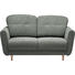 ZWEISITZER-SOFA in Textil Grau - Grau, Design, Holz/Textil (154/90/93cm) - Hom`in ZWEISITZER-SOFA in Textil Grau - Grau, Design, Holz/Textil (154/90/93cm) - Hom`in