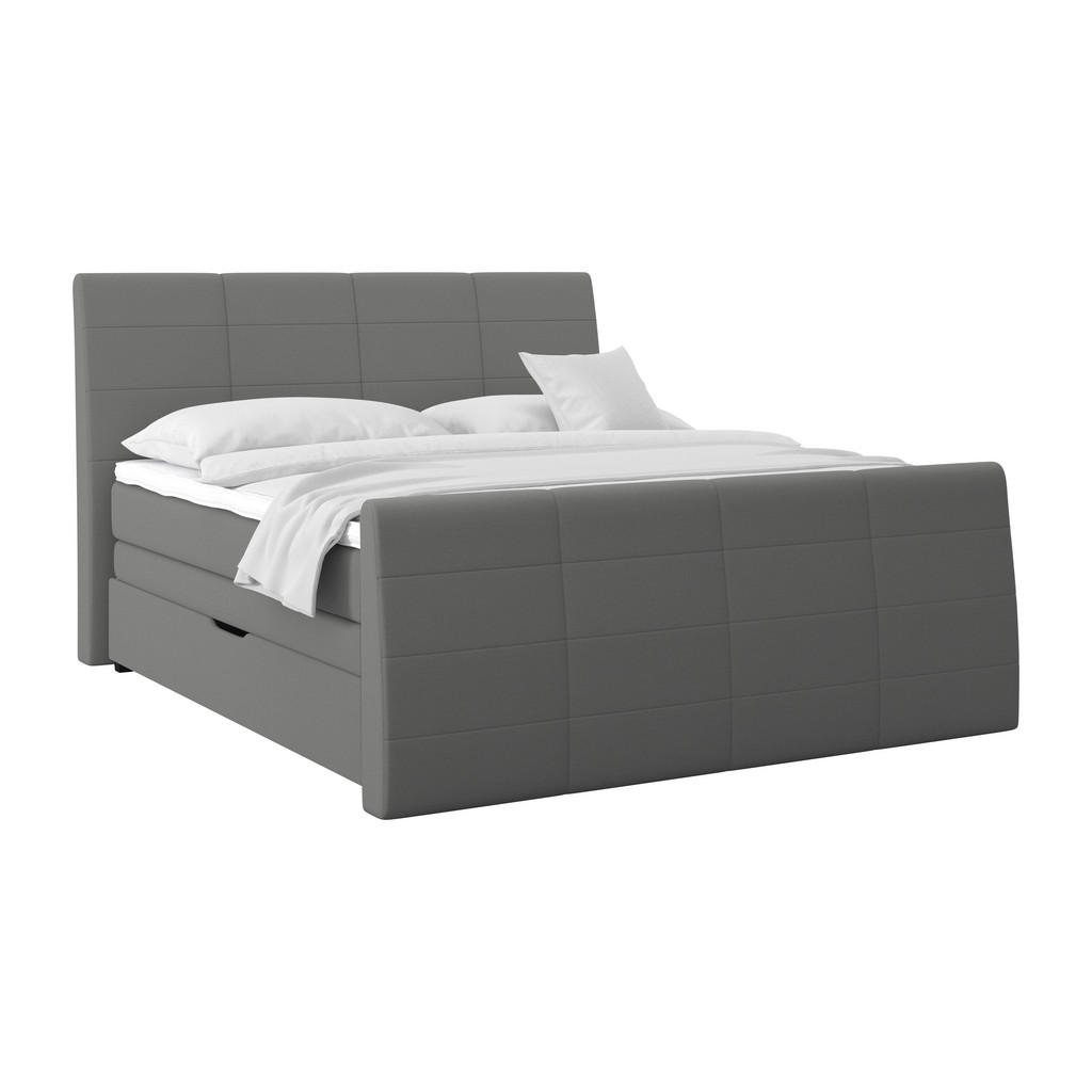 Boxspringbett Mit Topper & Bettkasten 180x200 Libra