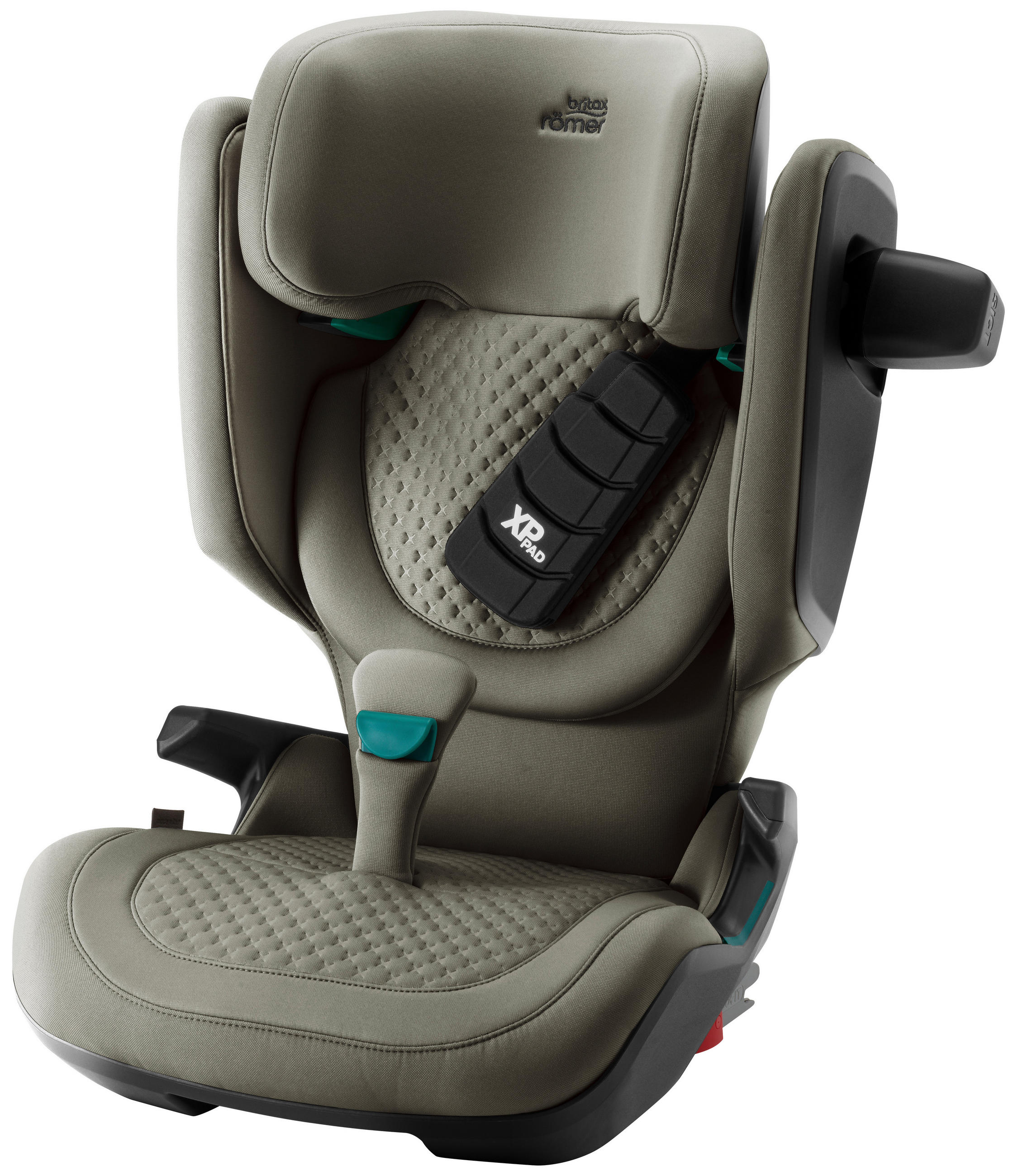 KINDERAUTOSITZ Kidfix Pro  - Olivgrün, Basics, Kunststoff/Textil (48/83/42cm) - Britax Römer