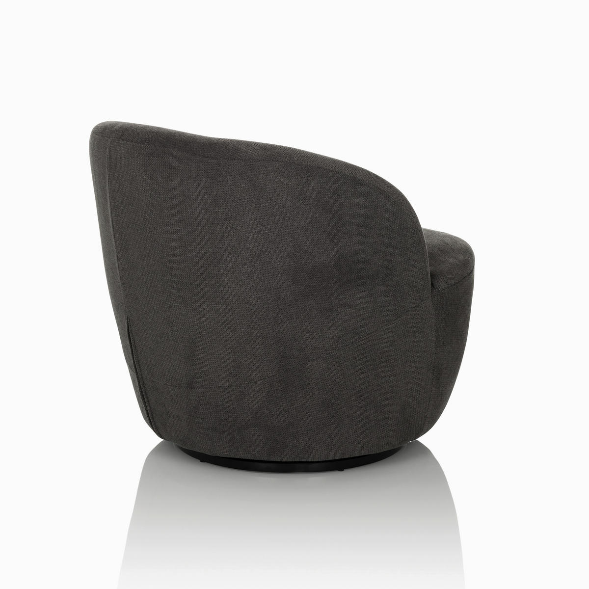 LOUNGEFÅTÖLJ  - grå, Modern, textil (65/70/77cm) - MID.YOU