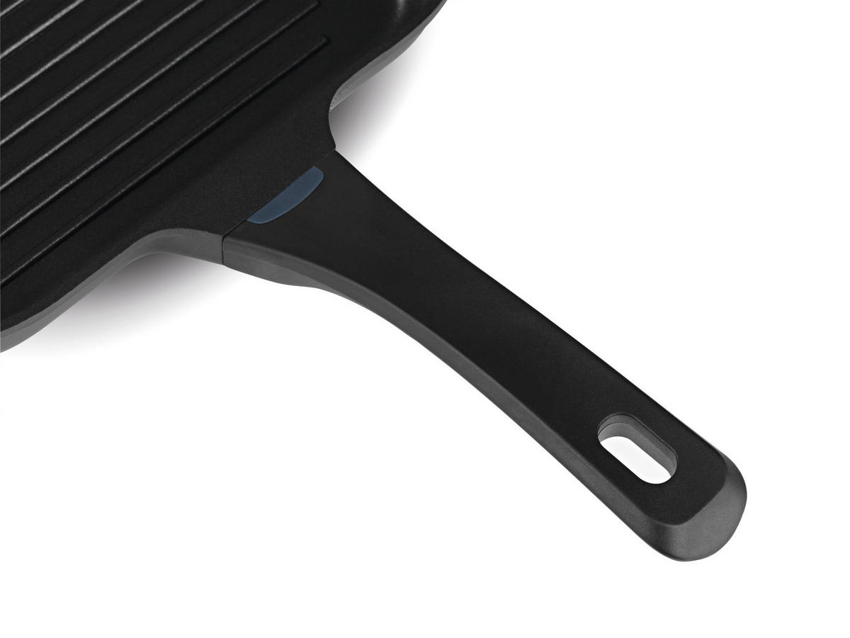 GRILLPFANNE N8WERK  - Schwarz, Basics, Kunststoff/Metall (28/28/4,4cm)
