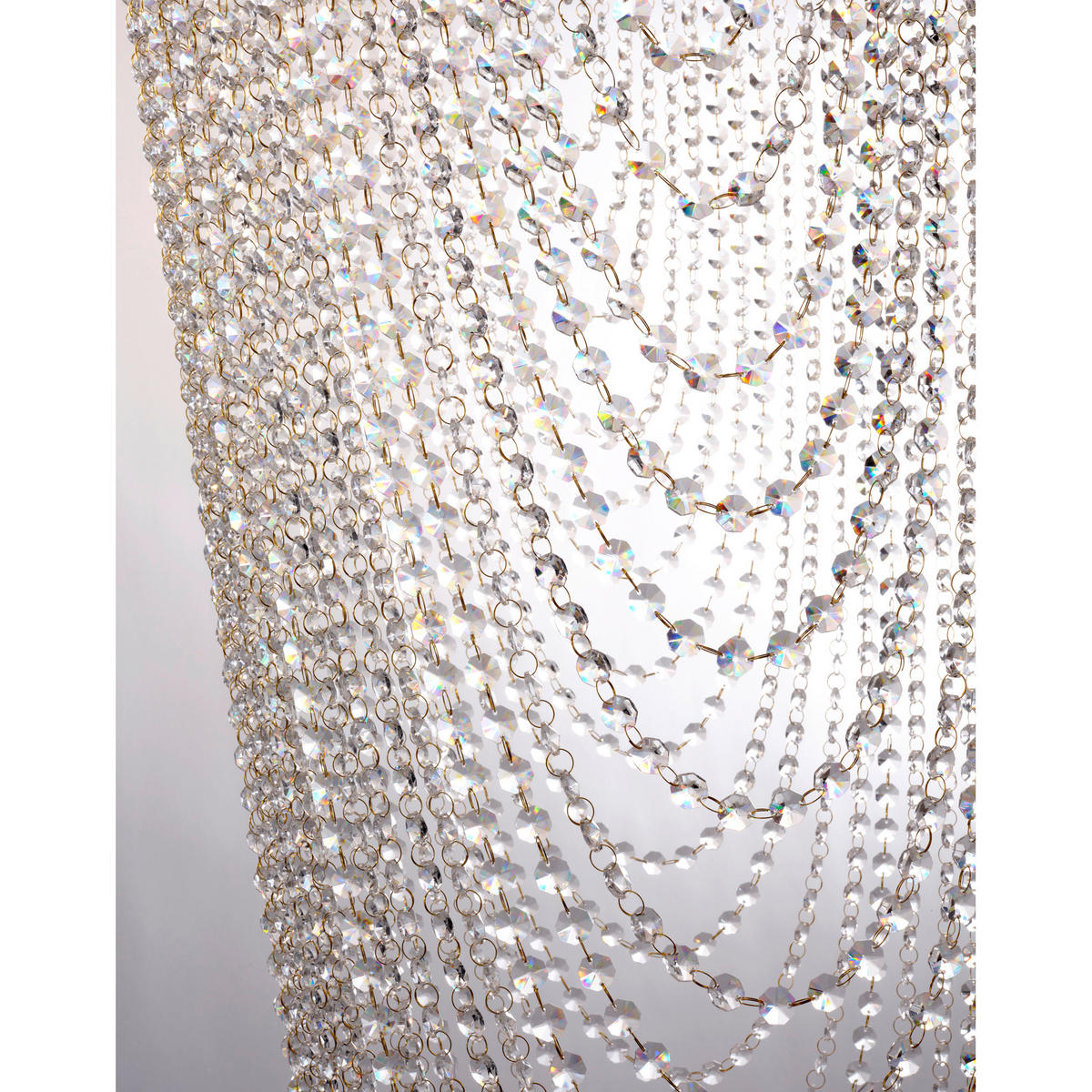 SVJETILJKA VISEĆA  65/250 cm      Swoop  - boje mjeda/prozirno, Lifestyle, staklo/metal (65/250cm)