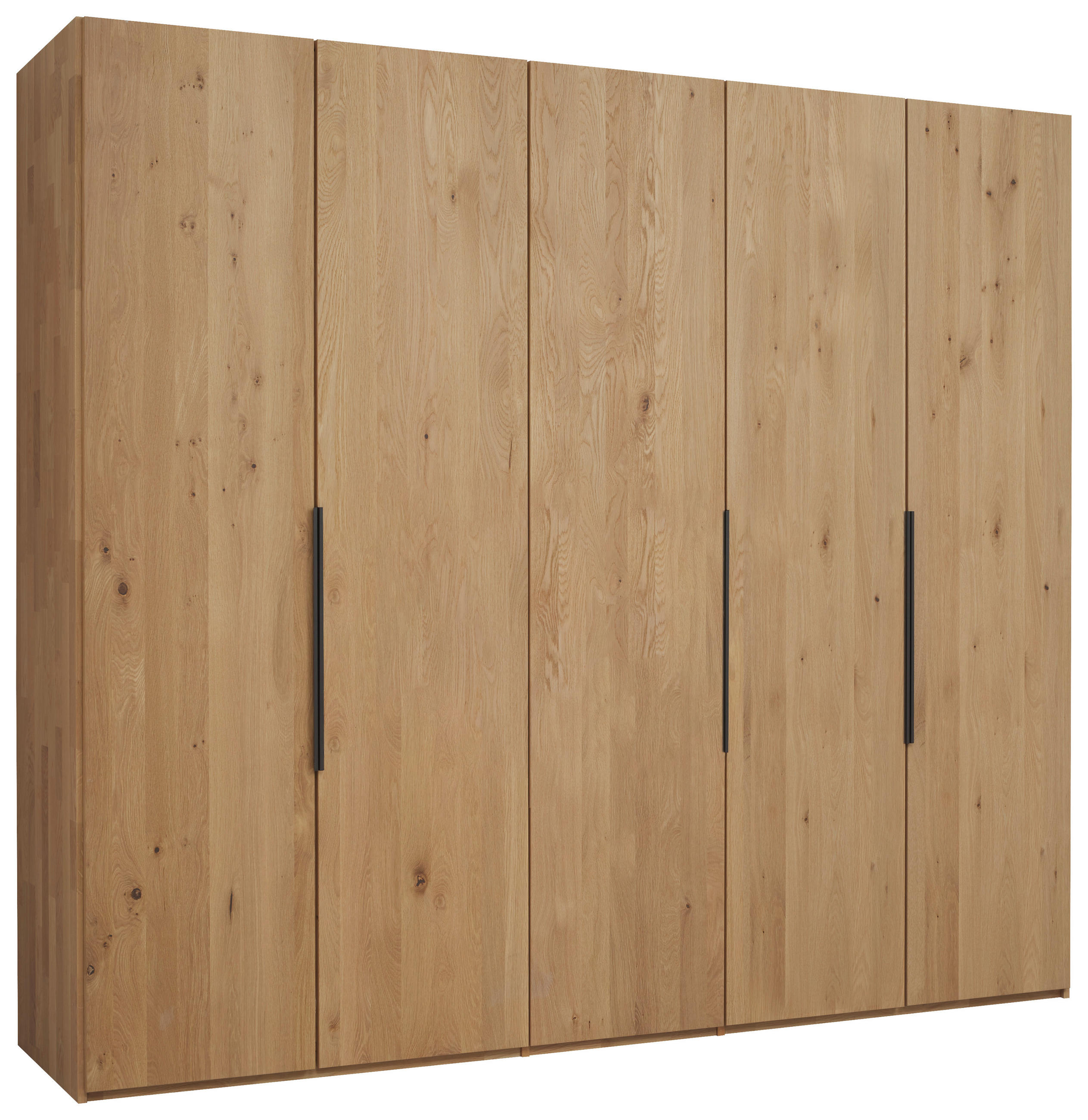 DREHTÜRENSCHRANK 251,9/223,3/62 cm 5-türig Erlefarben, Wildeiche  - Wildeiche/Erlefarben, Design, Holz/Metall (251,9/223,3/62cm) - Valnatura