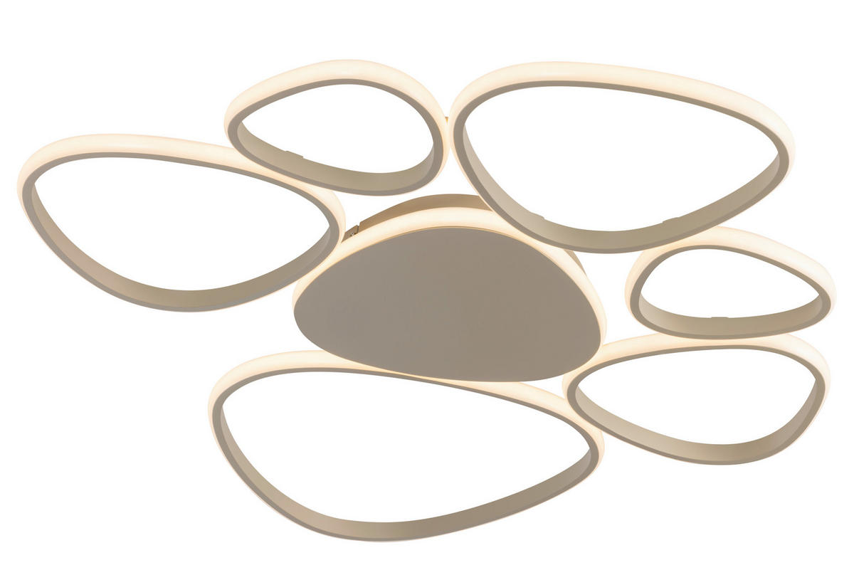 LED-TAKLAMPA Acrux 5 W 89,5/79/4 cm  - sandfärgad, Design, metall/plast (89,5/79/4cm) - Novel