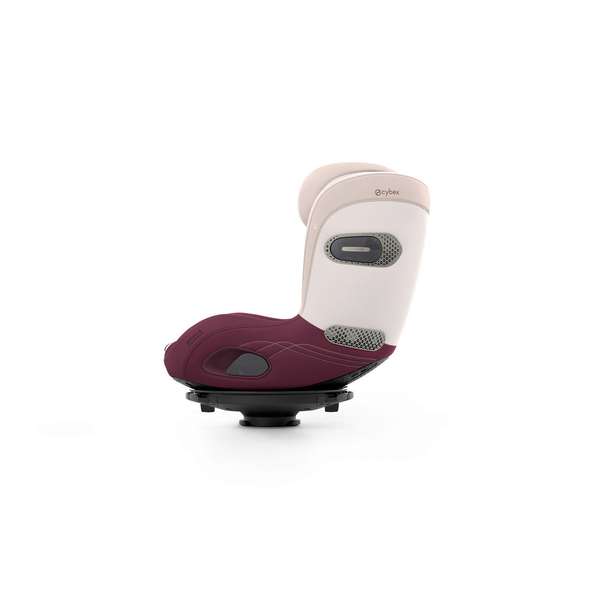 REBOARDER-KINDERSITZ Sirona S Style Quartz Pink  - Hellrosa, Basics, Kunststoff/Textil (72/44/37,5cm) - cybex PLATINUM