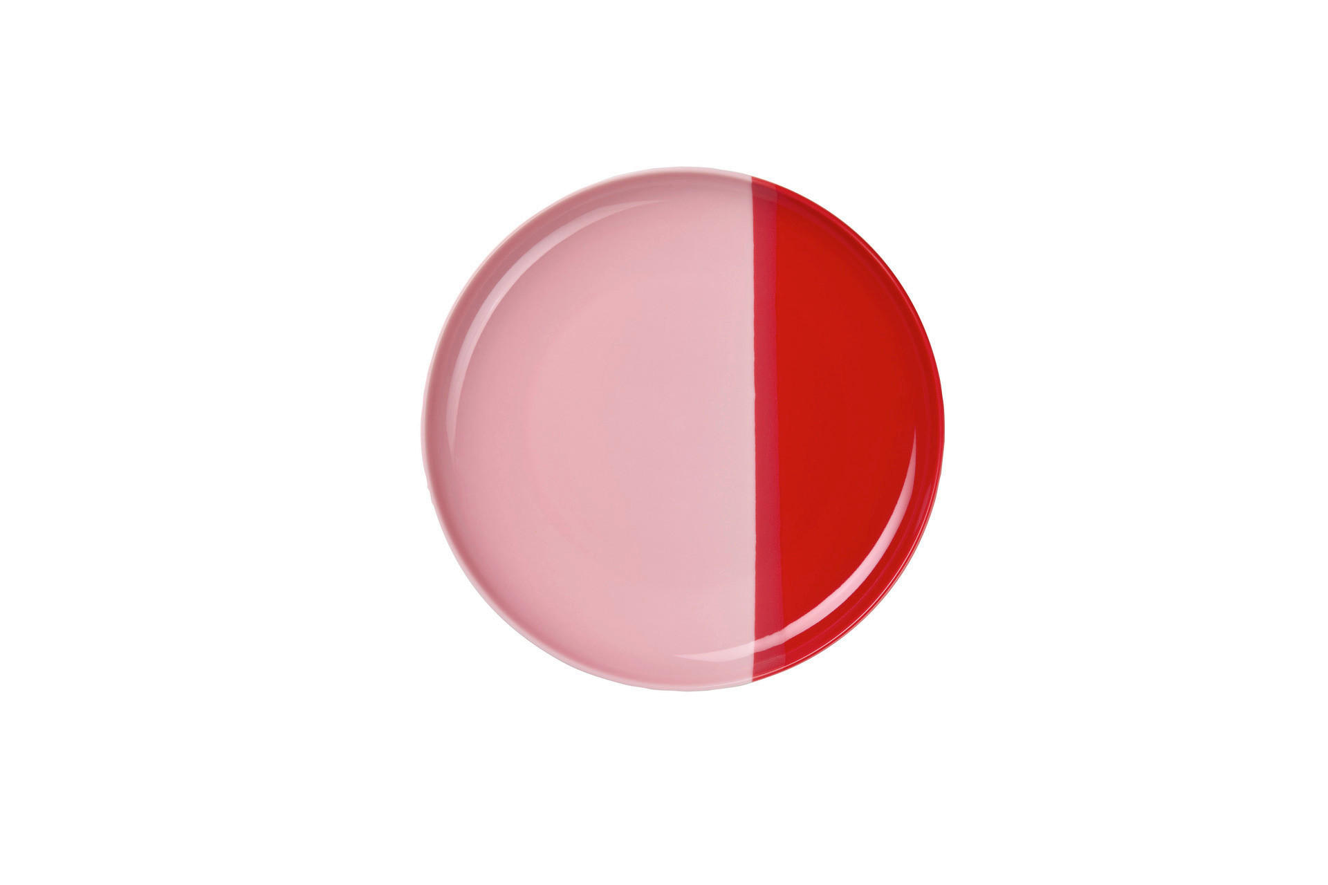 DESSERTTELLER Rot joy  - Rot, KONVENTIONELL, Keramik (22/2,6cm) - ASA