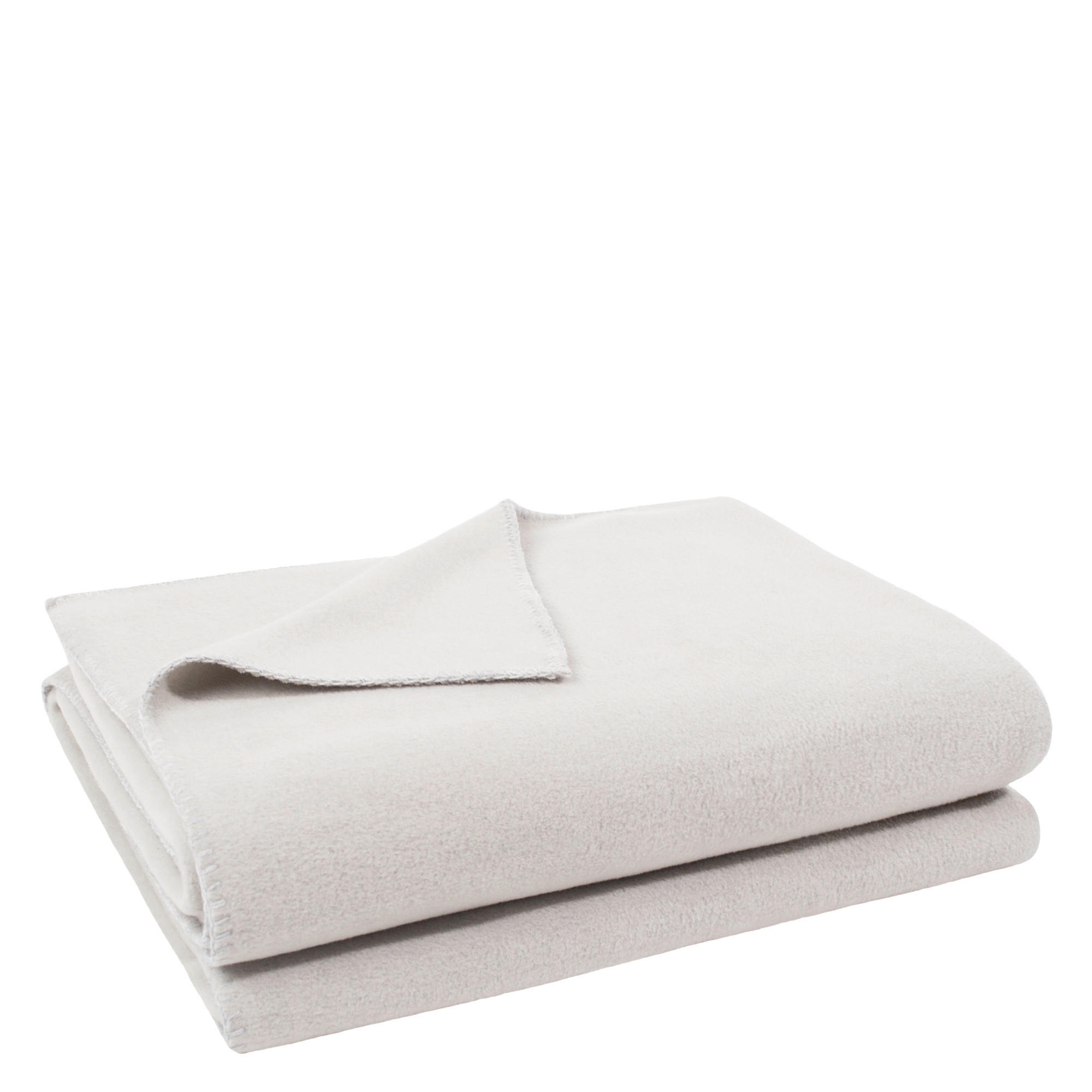 Zoeppritz Fleecedecke Soft-Fleece Hellgrau 160x200 cm