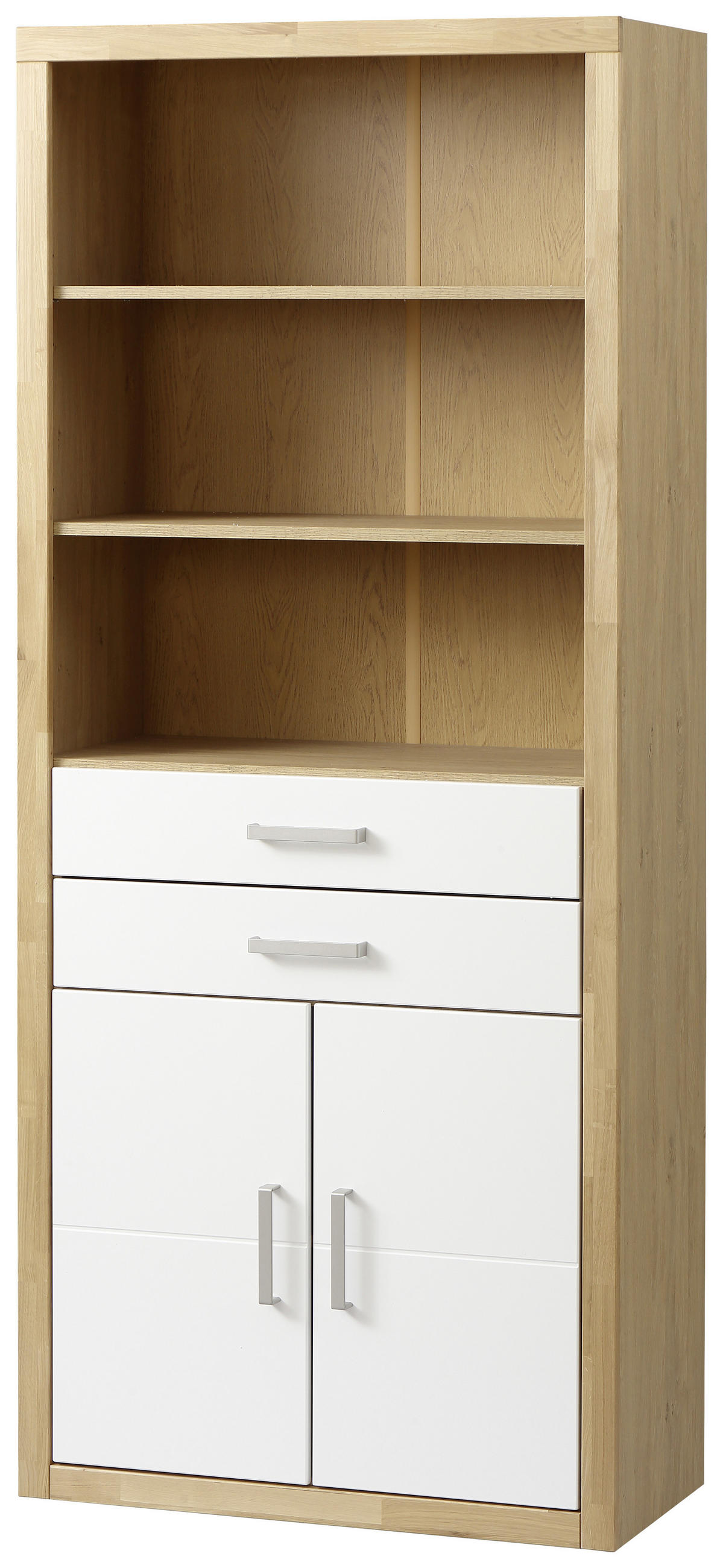 REGAL 90/212/42 cm barve hrasta - barve hrasta, Konvencionalno, leseni material/les (90/212/42cm) - Linea Natura