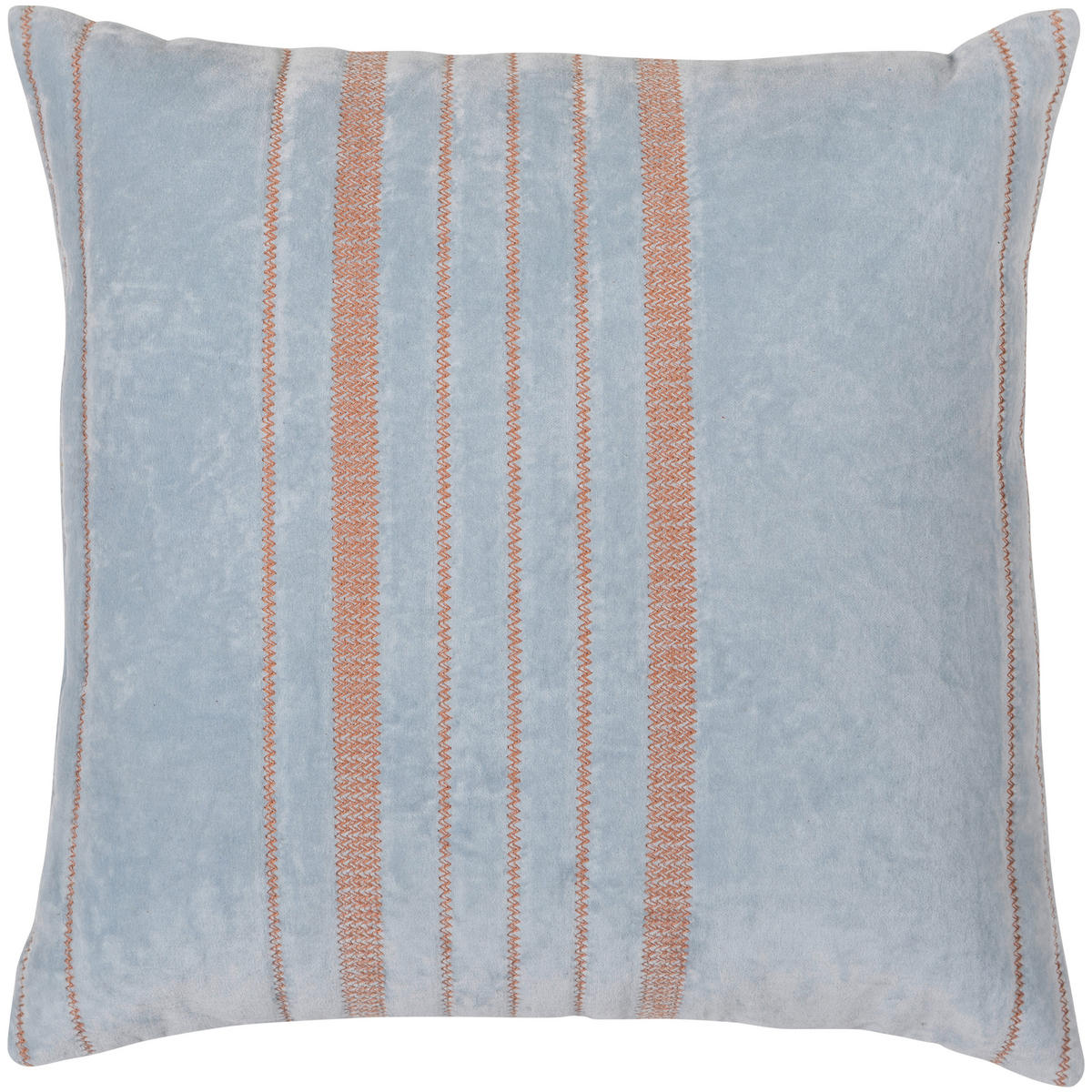 ZIERKISSENSET Laon 3-teilig 45/45 cm  - Blau/Naturfarben, Basics, Textil (45/45cm) - Livetastic