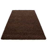 HOCHFLORTEPPICH 60/110 cm Life 1500  - Braun, KONVENTIONELL, Textil (60/110cm) - Novel