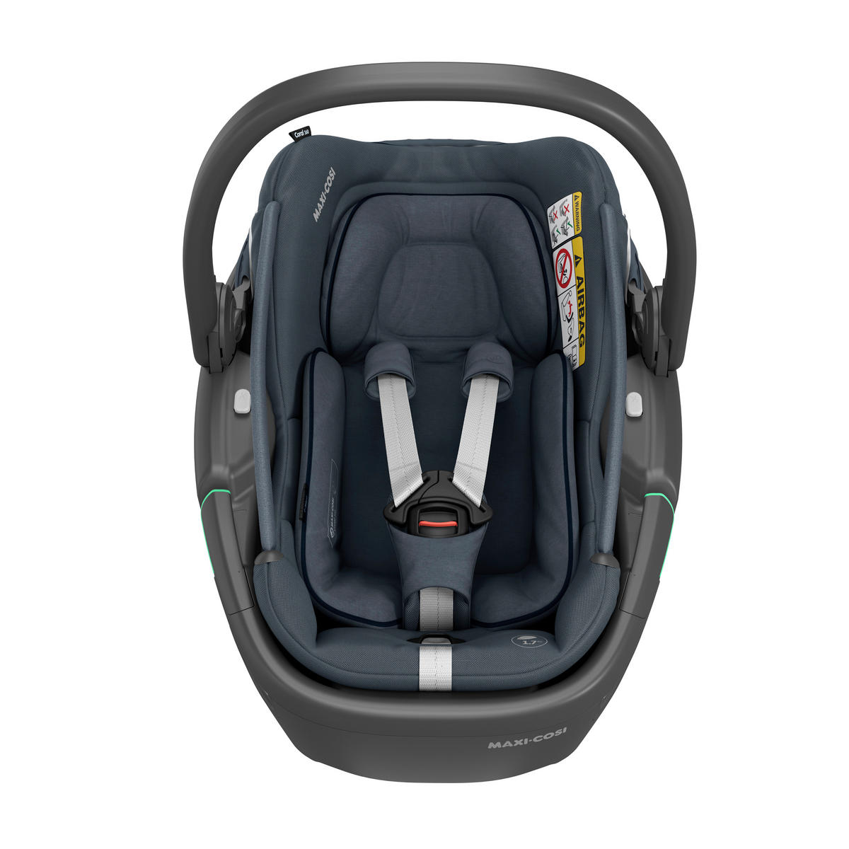 AUTO-SEDIŠTE ZA BEBE  Coral 360  - grafitno siva, Osnovno, tekstil/metal (44/58/68cm) - Maxi-Cosi