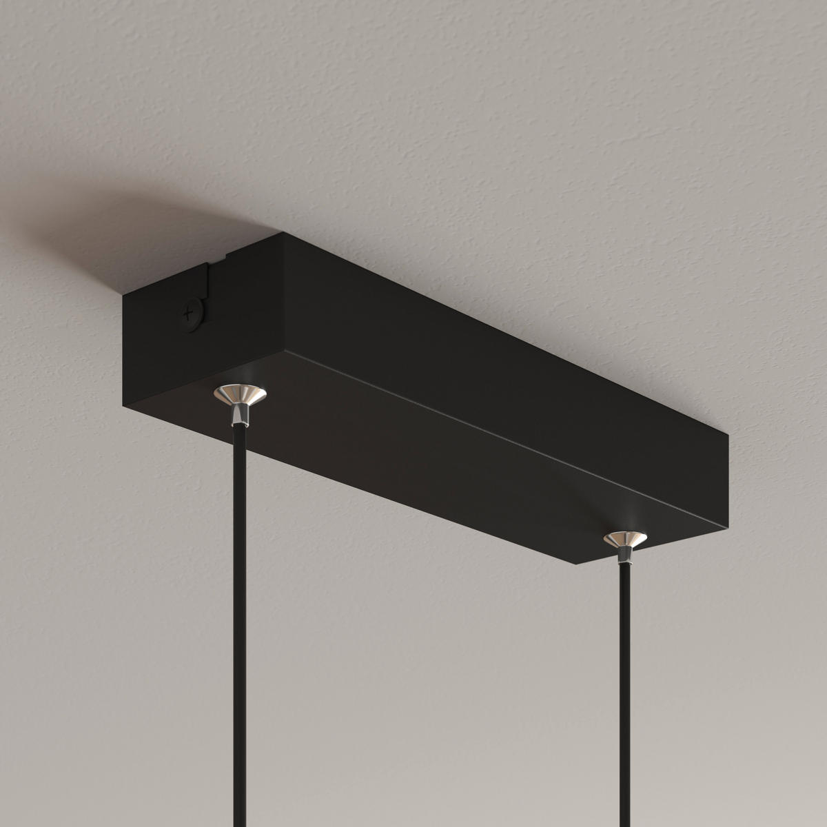 LED-HÄNGELEUCHTE 100/10/120 cm  - Weiß, Natur, Kunststoff (100/10/120cm) - Novel