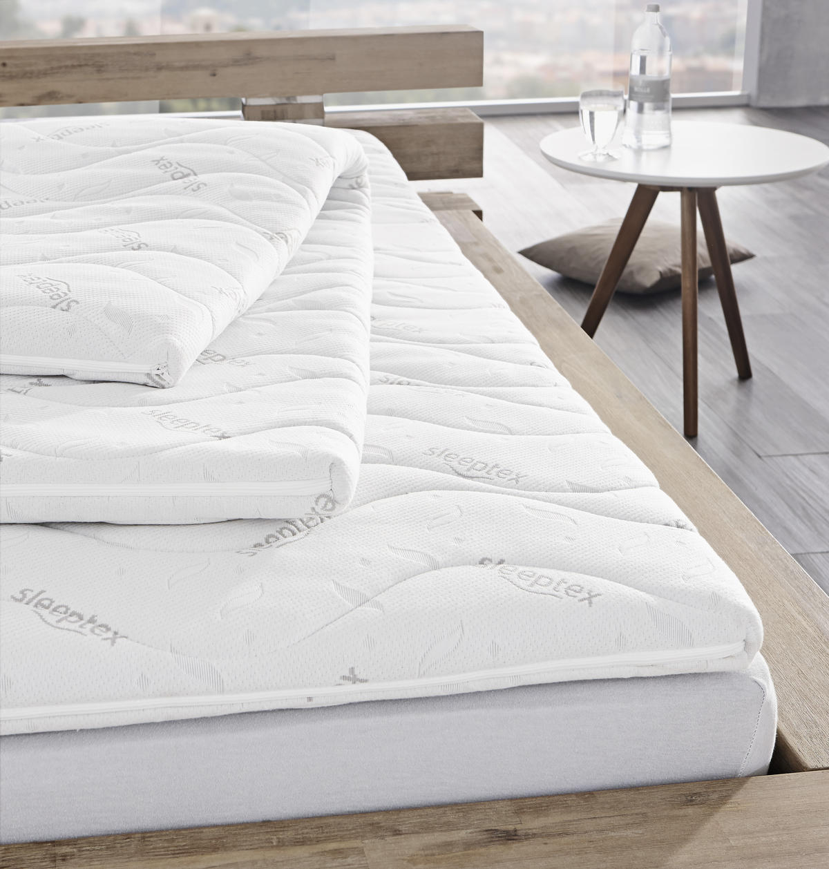 VRCHNÍ MATRACE, 140/200 cm - Basics, textil (140/200cm) - Sleeptex