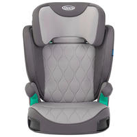 KINDERAUTOSITZ Affix R129  - Hellgrau/Grau, Basics, Kunststoff/Textil (39/46,3/64,5-85,5cm) - Graco