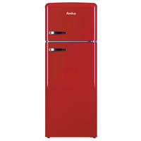 KÜHL-GEFRIER-KOMBINATION KGC15630R  - Rot, Basics, Metall (55/144/61,5cm) - Amica