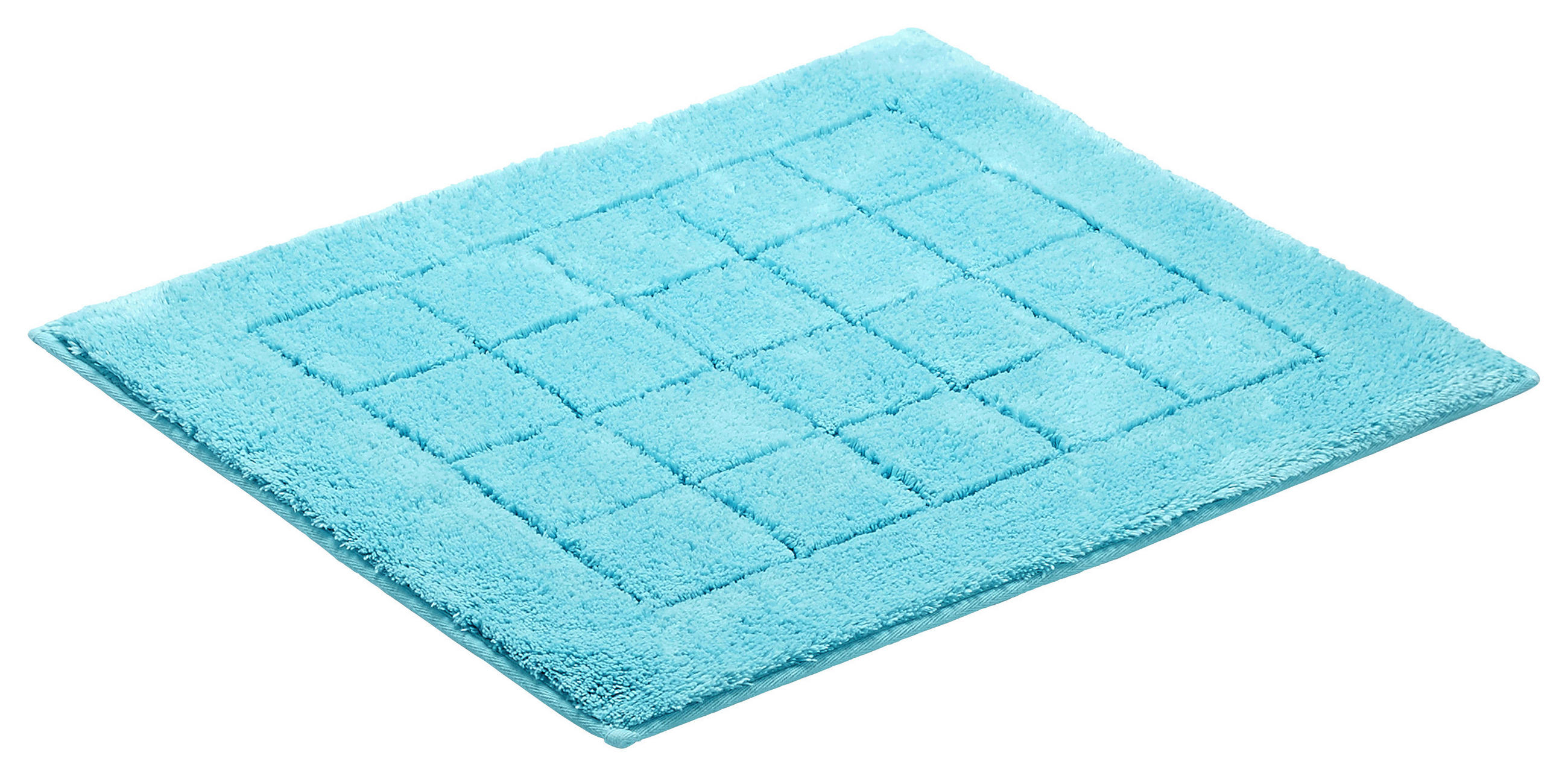 FÜRDŐSZOBASZŐNYEG  55/65 cm  türkiz   - türkiz, Basics, műanyag/textil (55/65cm) - Vossen