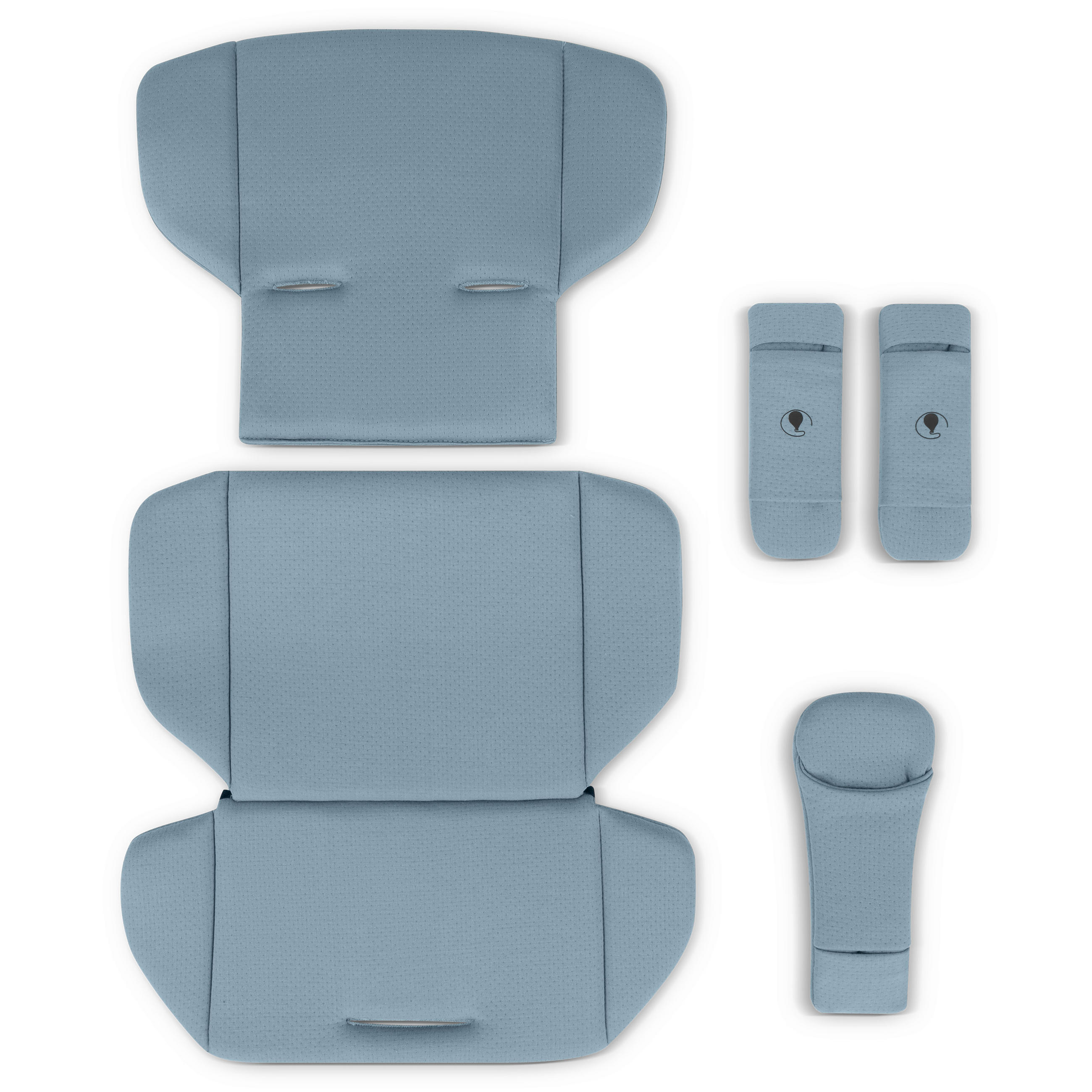 KINDERWAGENEINLAGE - Hellblau, Basics, Textil (42/31cm) - ABC Design
