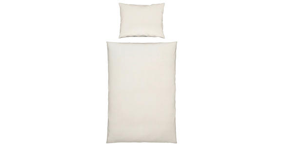 BETTWÄSCHE Samt, Teddystoff 140/200 cm - Creme, Basics, Textil (140/200cm) - Novel