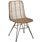 STUHL in Metall Grau, Schwarz - Schwarz/Grau, LIFESTYLE, Metall (50/92/51cm) - Landscape