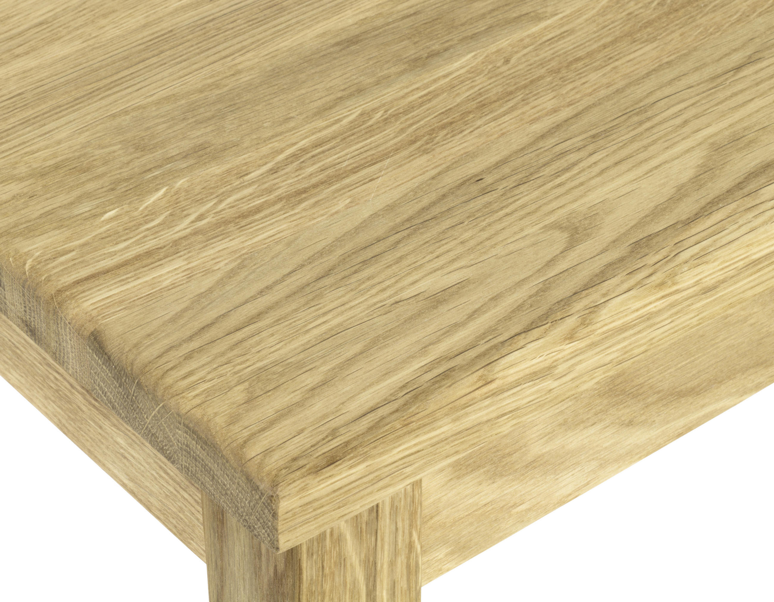 BEISTELLTISCH 43/30/42 cm Eiche massiv Eichefarben rechteckig  - Eichefarben, Trend, Holz (43/30/42cm)