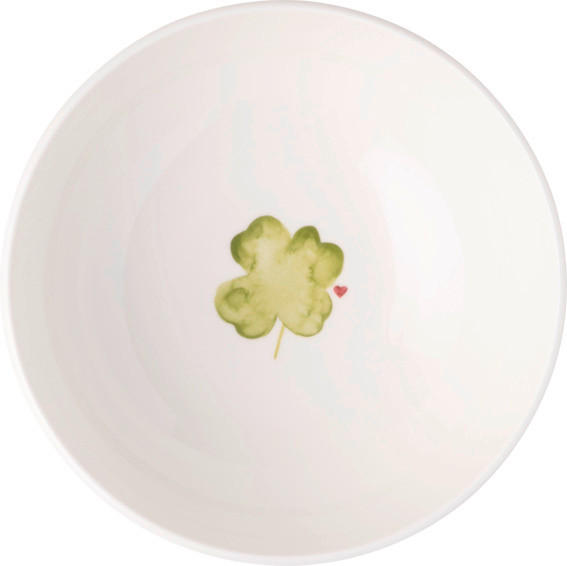 MÜSLISCHALE With Love  - Weiß, LIFESTYLE, Keramik (17/17/6,5cm) - Villeroy & Boch