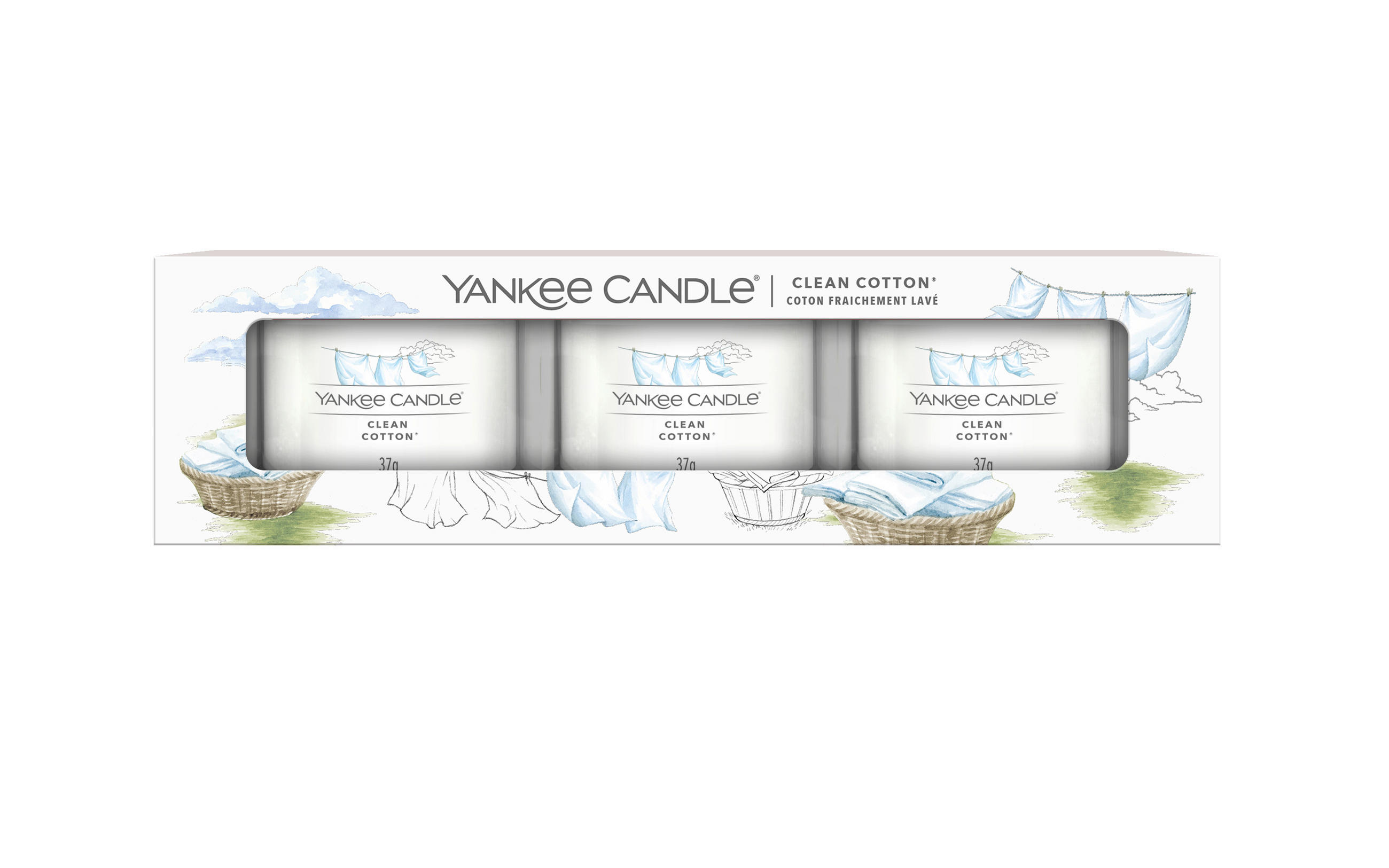 SVIEČKA V SKLE  - Basics (17,5/4,8/6cm) - Yankee Candle